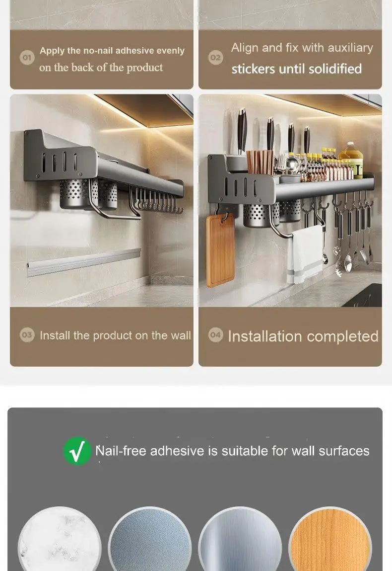 Estante de almacenamiento cocina