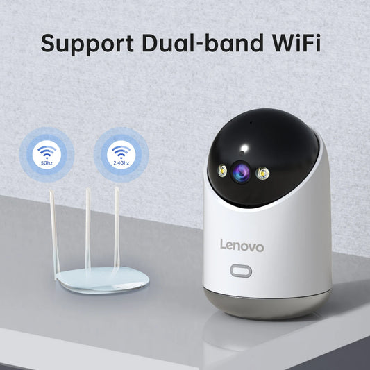 Robot Lenovo 3MP WiFi Camera Smart Home
