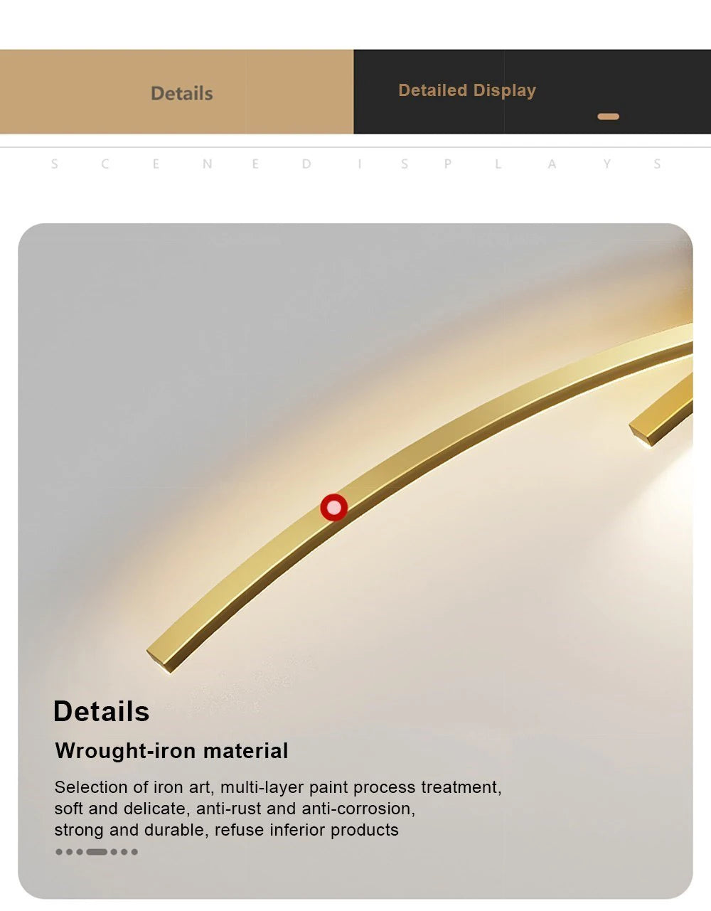 Lámpara de pared Led