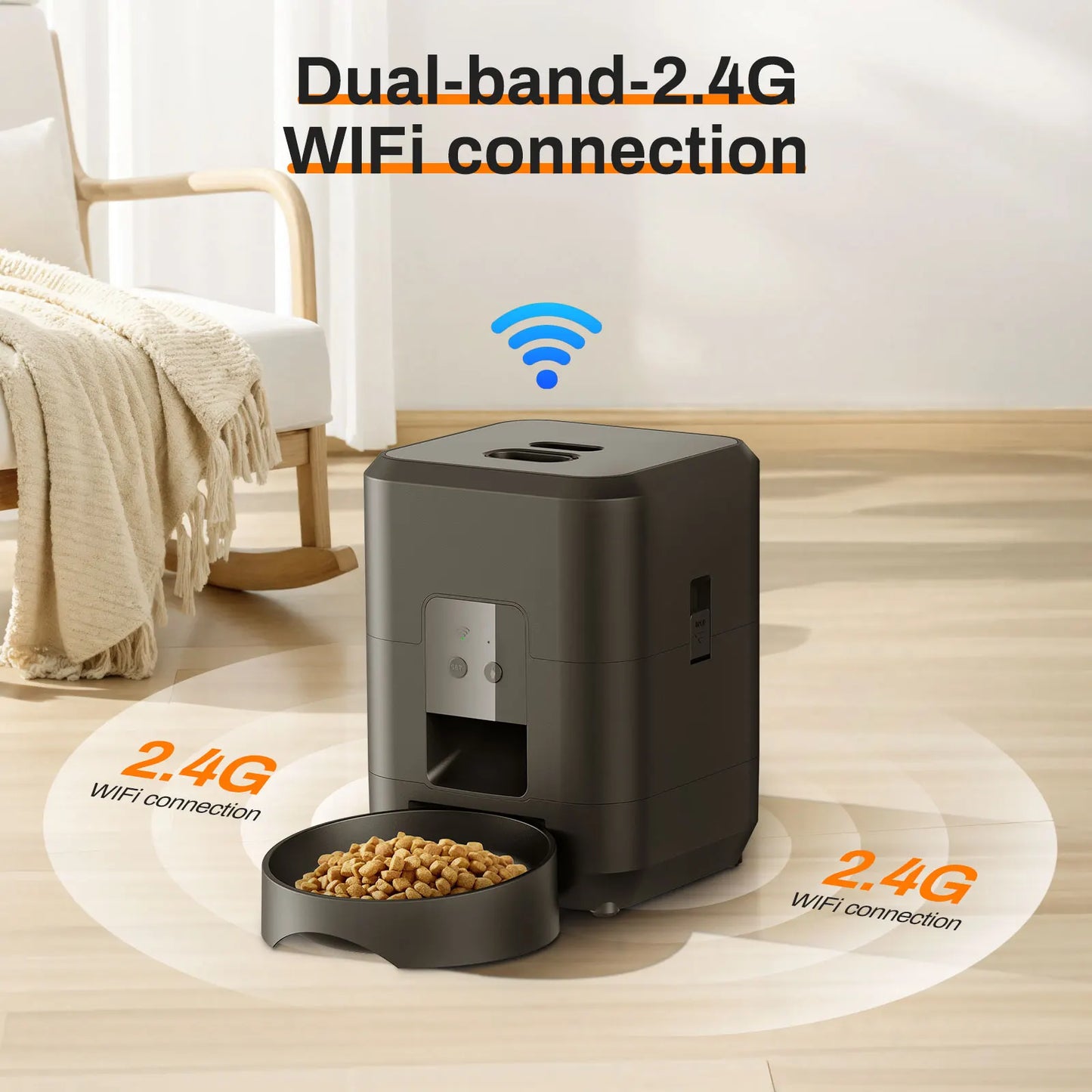 Comedero automático inteligente Wifi