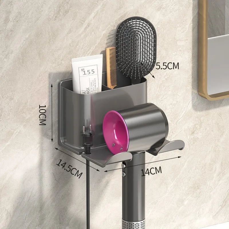 Soporte secador de pelo para Baño