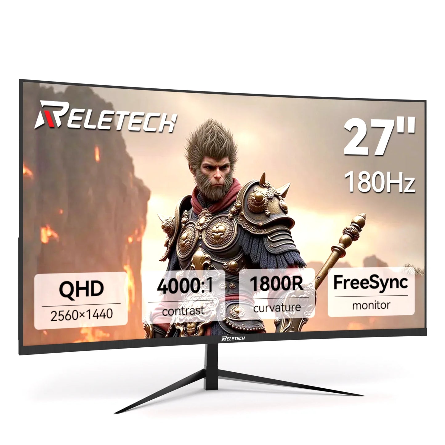 G27X Flex Pro Monitor 27" Gaming Curvo 2560x1440 QHD Adaptive Sync