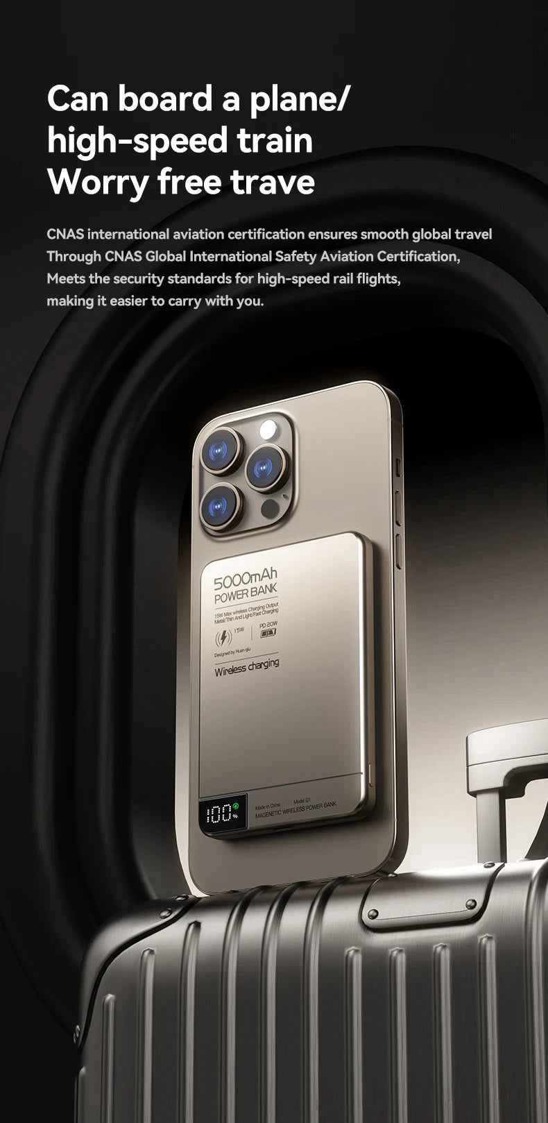 Batería externa PowerBank para iPhone