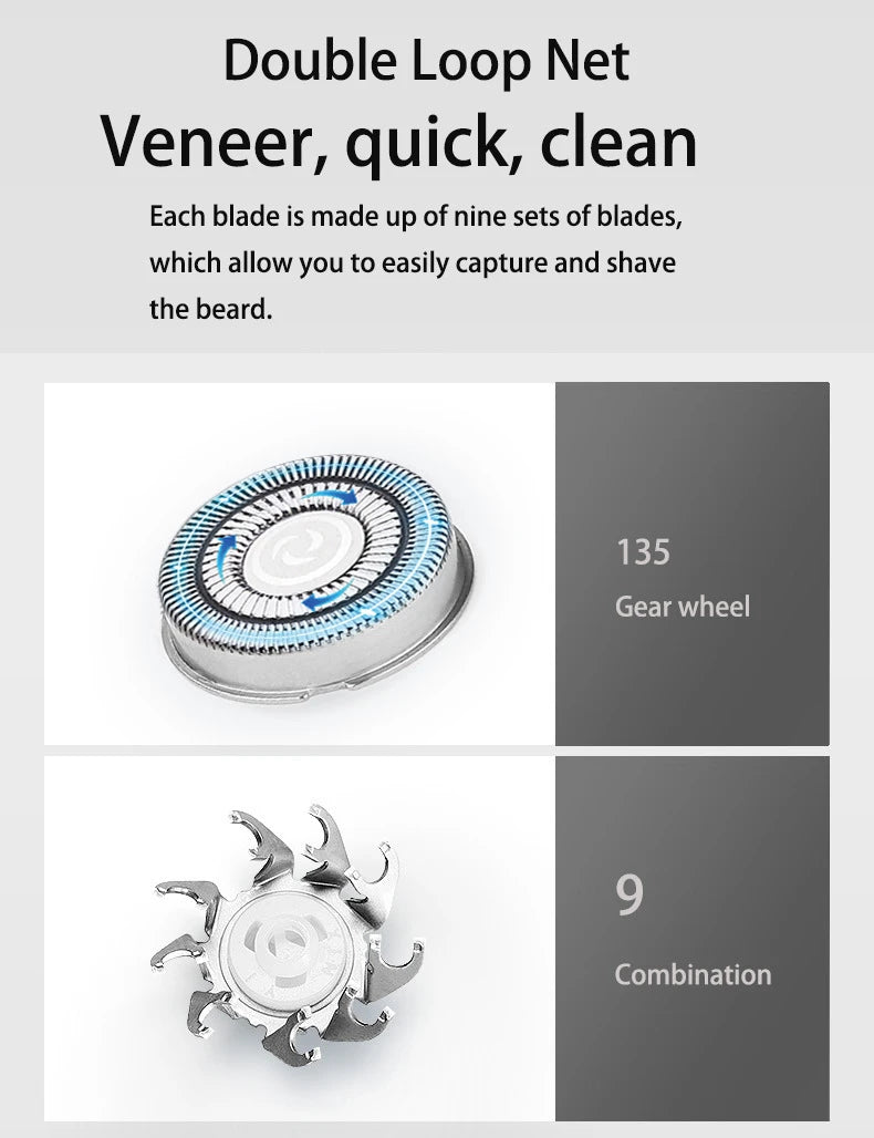 Afeitadora eléctrica Recargable