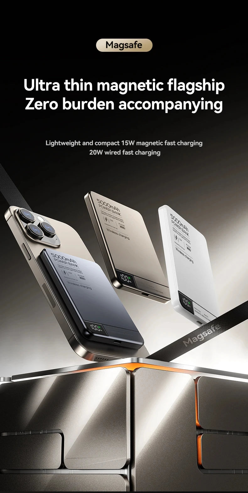 Batería externa PowerBank para iPhone