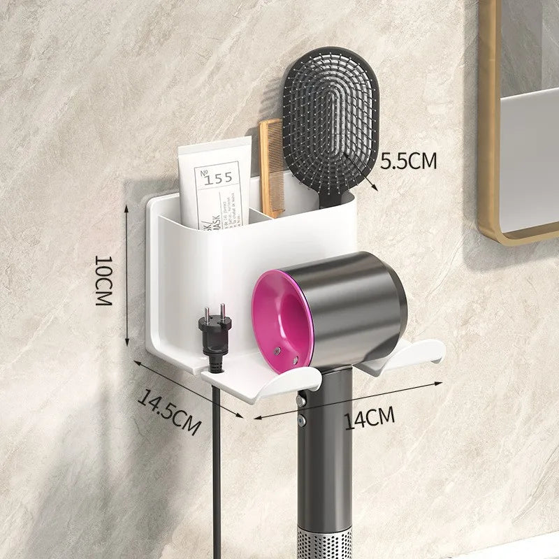 Soporte secador de pelo para Baño