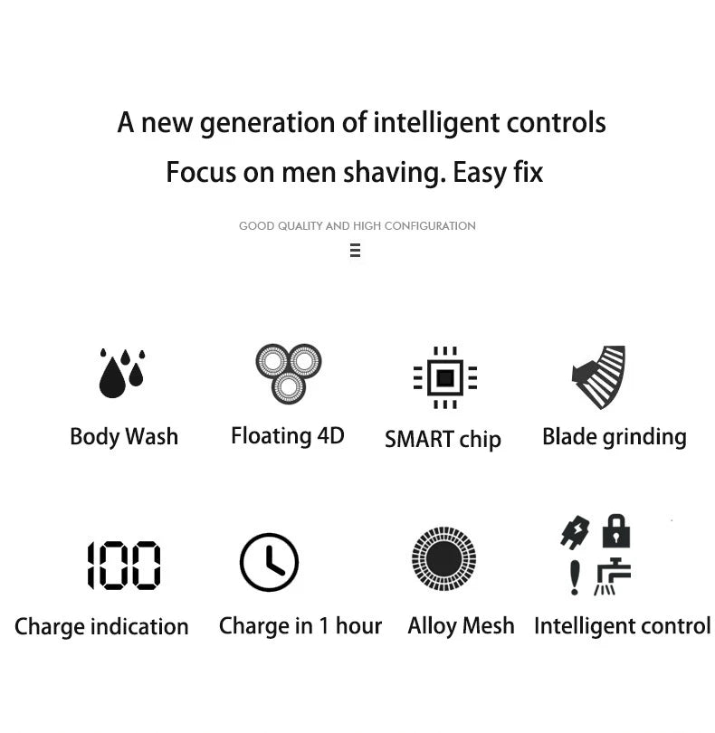 Afeitadora eléctrica Recargable