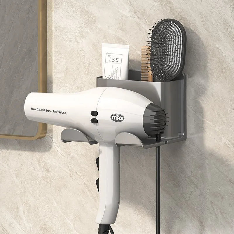 Soporte secador de pelo para Baño