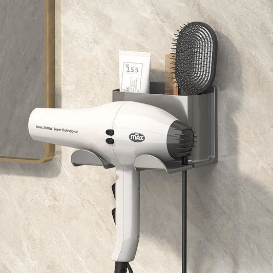 Soporte secador de pelo para Baño