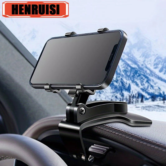 Soporte para teléfono de coche, compatible con iPhone, Samsung y Xiaomi.
